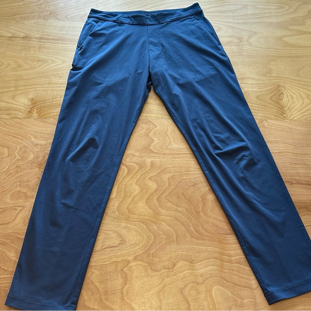 Ministry of Supply Blue Kinetic Pull-On Pants Size 30